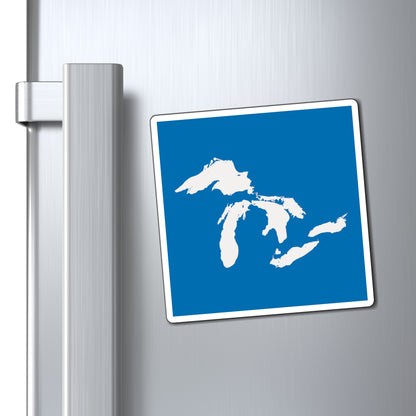 Great Lakes Square Magnet (Azure)