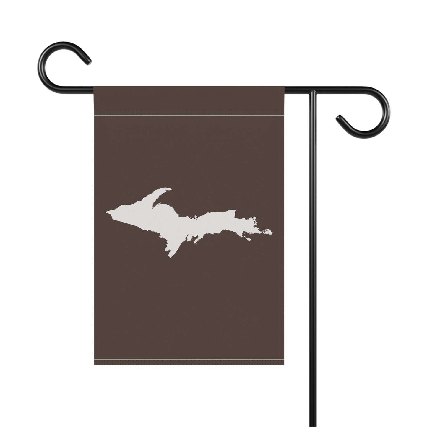 Michigan Upper Peninsula Home & Garden Flag (w/ UP Outline) | Hickory Color