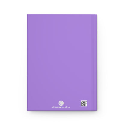 Michigan Upper Peninsula Hardcover Journal (w/ UP USA Flag) | Ruled - Lavender