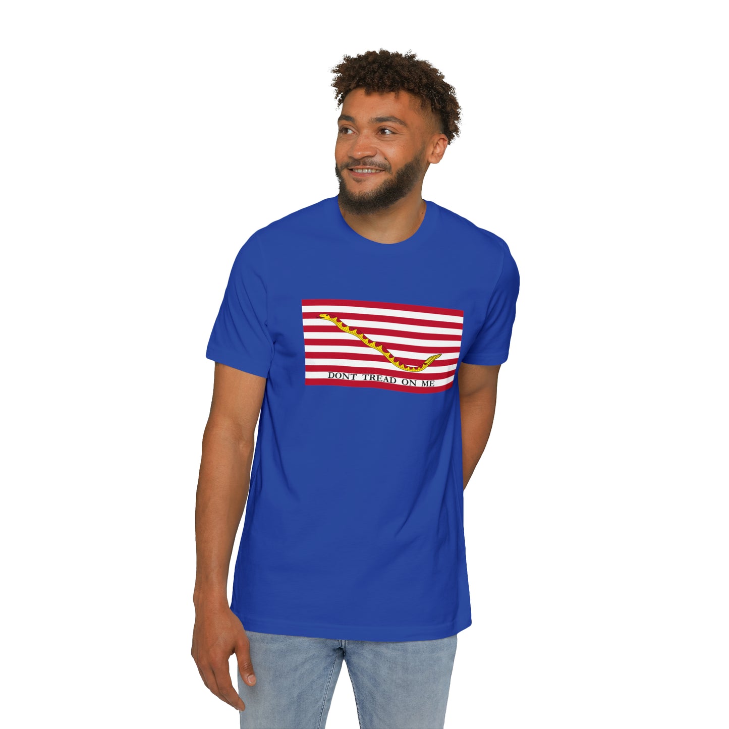 'Don't Tread on Me' First Navy Jack T-Shirt | Made in USA