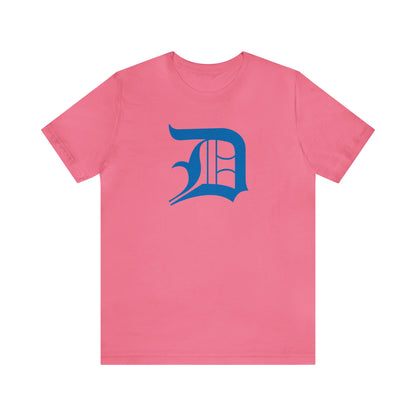 Detroit 'Old English D' T-Shirt (Azure) | Unisex Standard