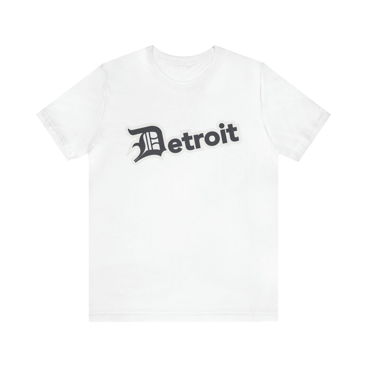 'Detroit' T-Shirt (Iron Ore Grey w/ Old English 'D') | Unisex Standard