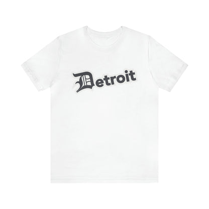 'Detroit' T-Shirt (Iron Ore Grey w/ Old English 'D') | Unisex Standard