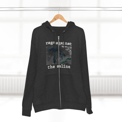 Great Lakes 'Rage Against the Saline' Hoodie | Unisex Full Zip