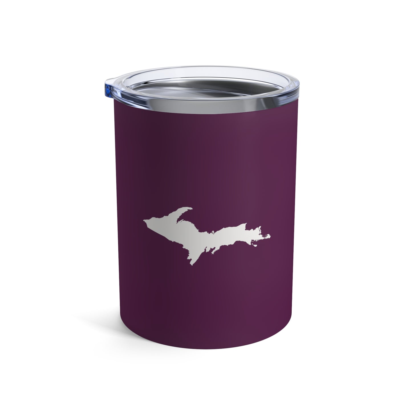 Michigan Upper Peninsula Tumbler (w/ UP Outline) | Tyrian Purple - 10oz