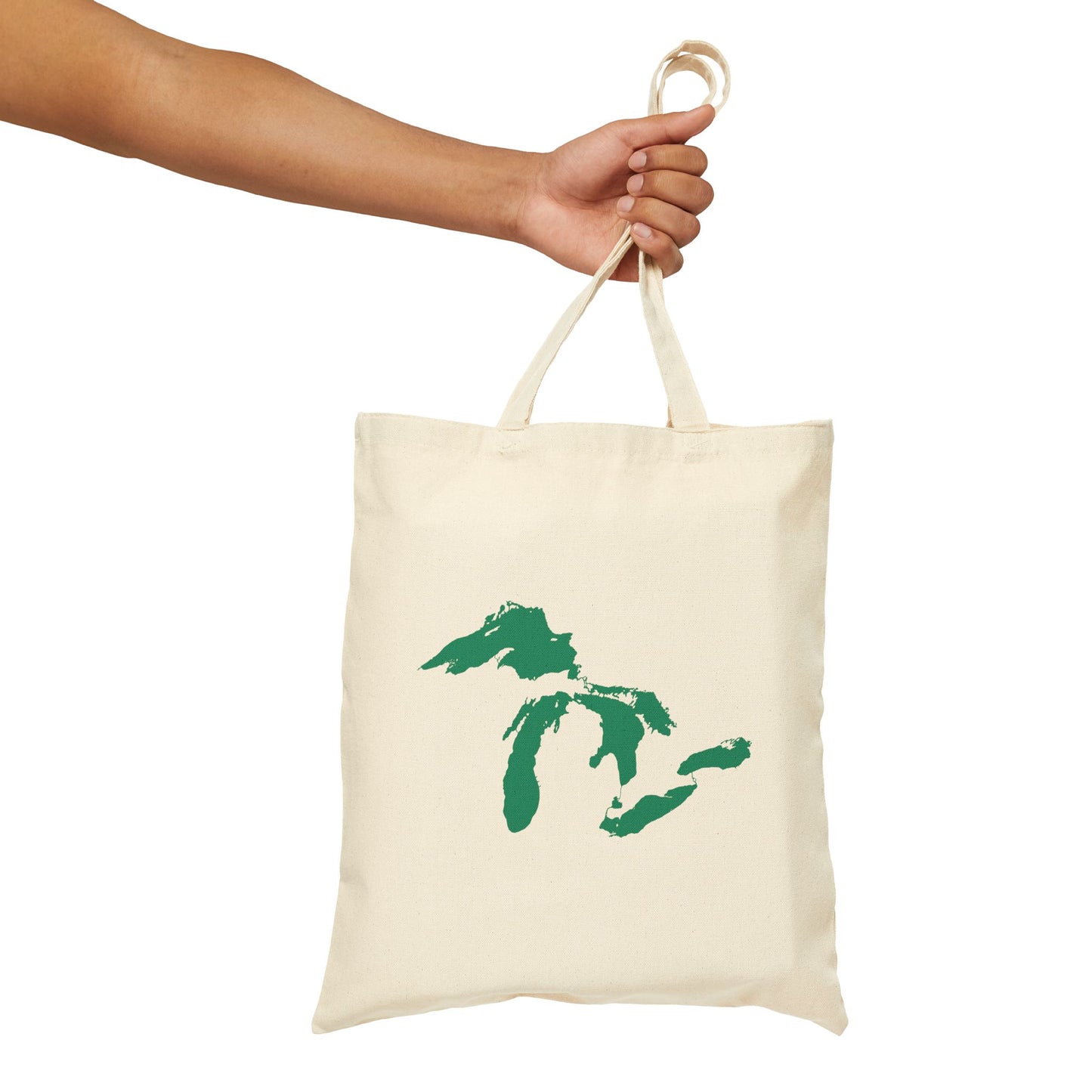 Great Lakes Light Tote Bag (Emerald Green)