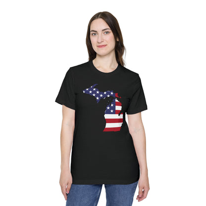 Michigan USA Flag T-Shirt | Made in USA