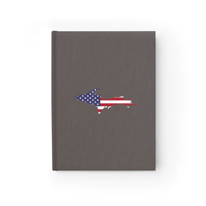 Michigan Upper Peninsula Blank Sketchbook (w/ UP USA Flag) | Warren Tank Grey