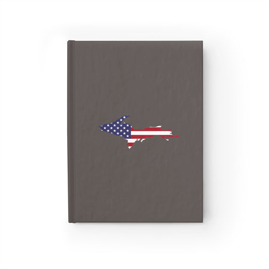 Michigan Upper Peninsula Blank Sketchbook (w/ UP USA Flag) | Warren Tank Grey