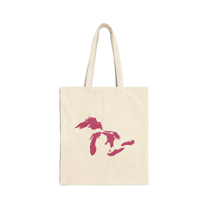 Great Lakes Light Tote Bag (Apple Blossom Pink)