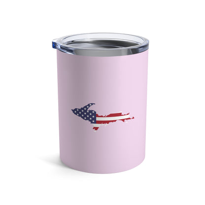 Michigan Upper Peninsula Tumbler (w/ UP USA Flag) | Pale Lavender - 10oz