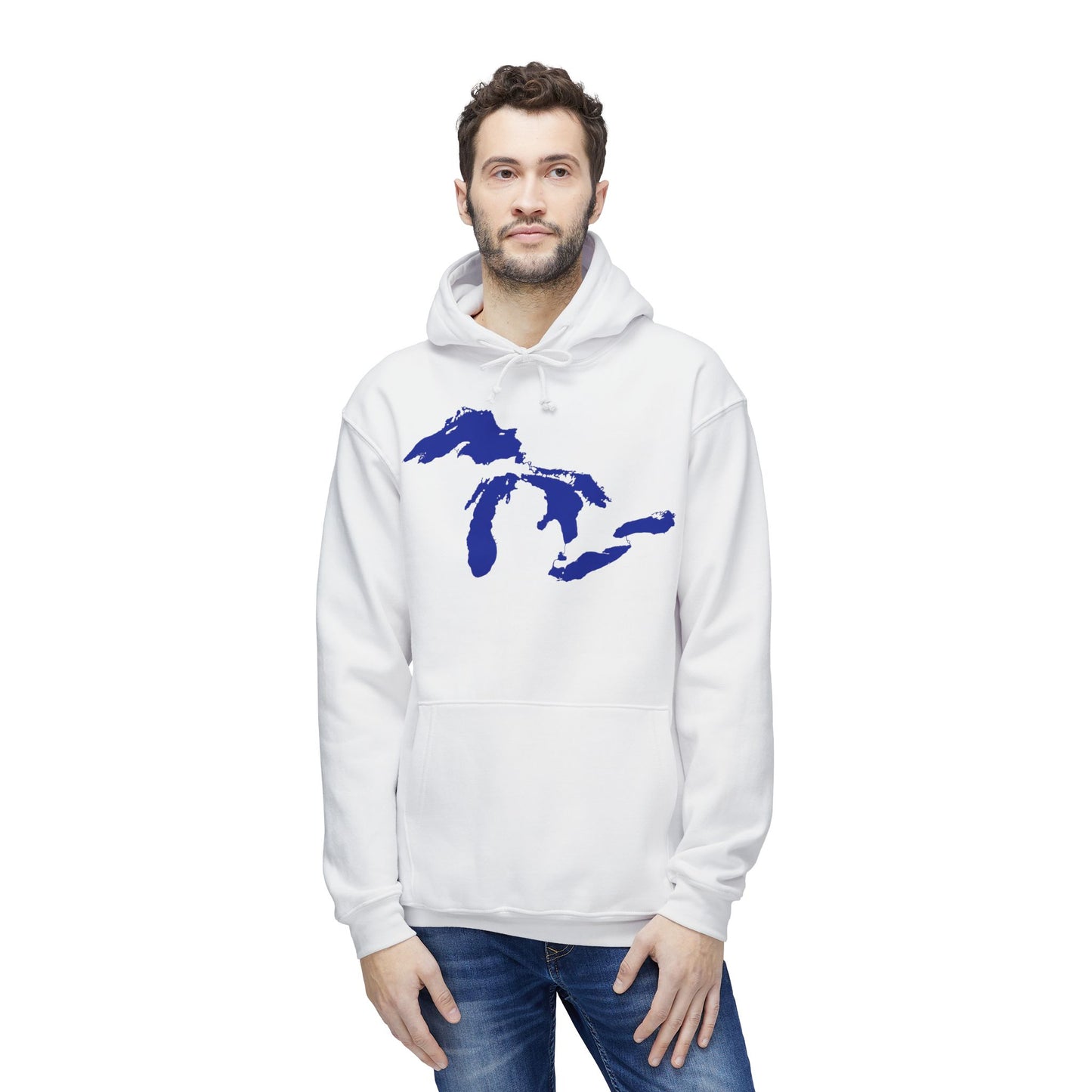 Great Lakes Ultrapremium Hoodie | Made in USA - Bourbon Blue