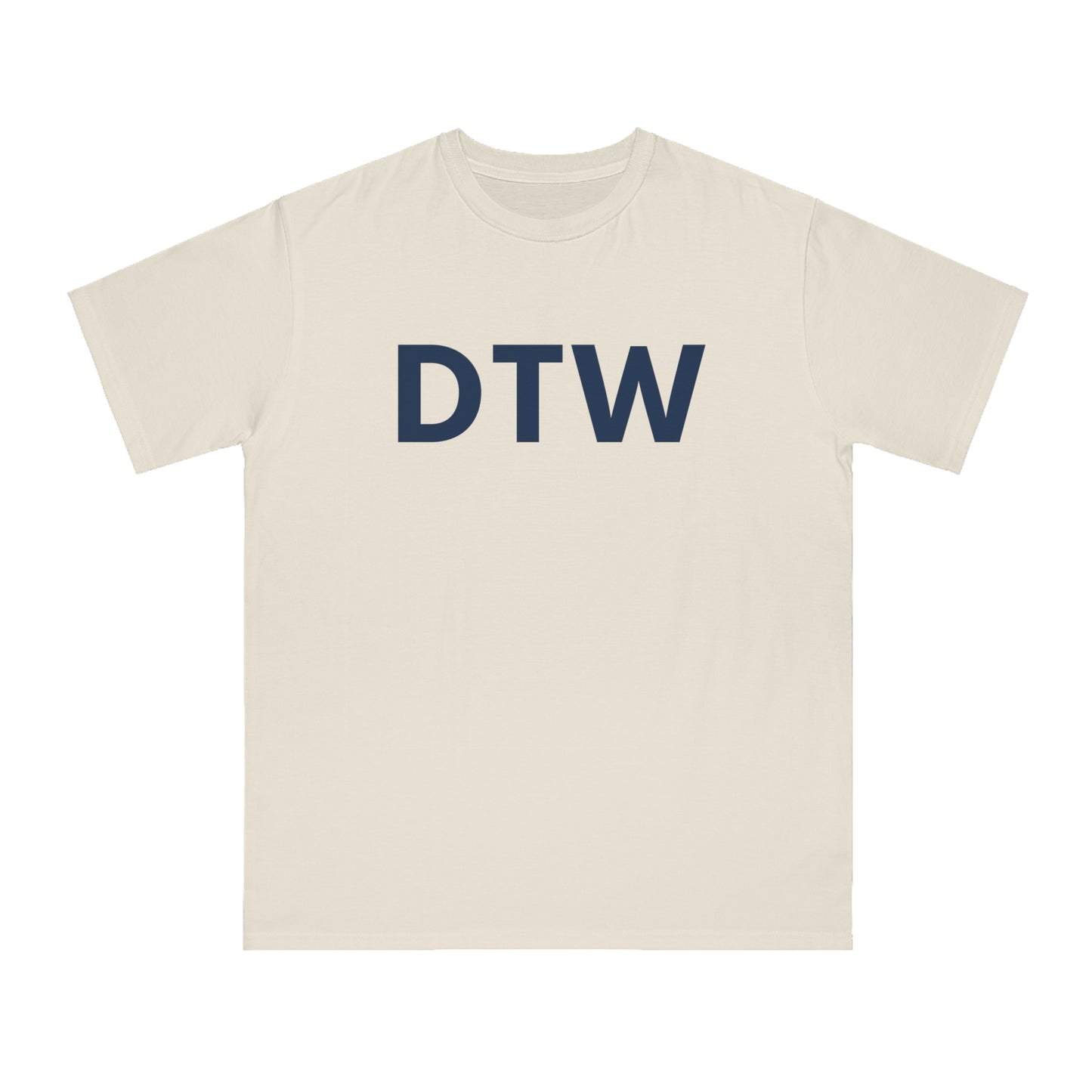 Detroit 'DTW' T-Shirt | Unisex Organic