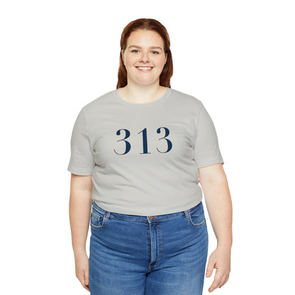 Detroit '313' T-Shirt (Didot Font) | Unisex Standard Fit