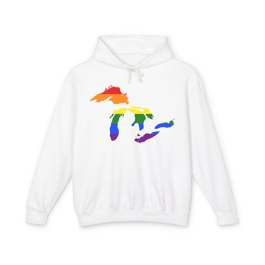 Great Lakes Lightweight Hoodie | Rainbow Pride Edition