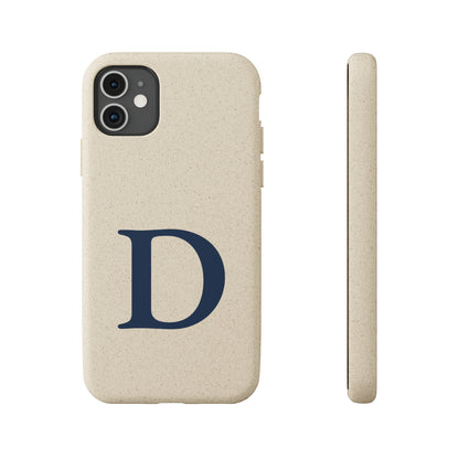 Detroit 'Old French D' Phone Cases (Navy) | Android & iPhone