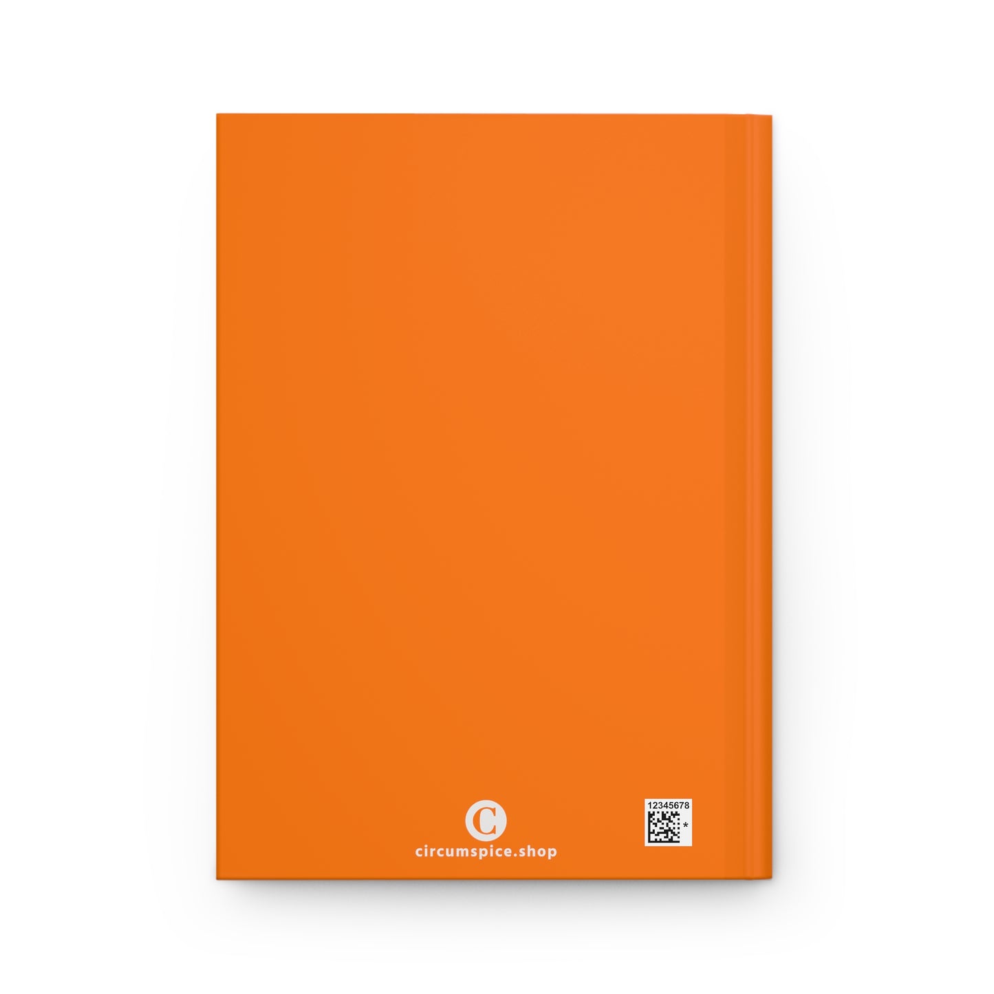 Michigan Upper Peninsula Hardcover Journal (Safety Orange w/ UP Outline) | Ruled - 150pgs