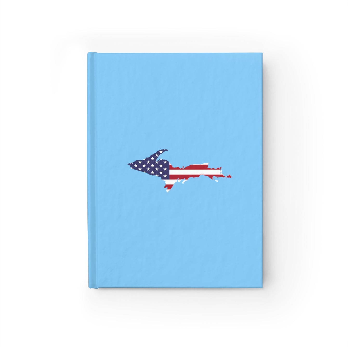 Michigan Upper Peninsula Blank Sketchbook (w/ UP USA Flag) | DTW Blue