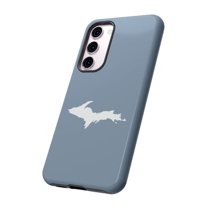 Michigan Upper Peninsula Tough Phone Case (B-24 Liberator Grey w/ UP Outline) | Samsung & Pixel Android