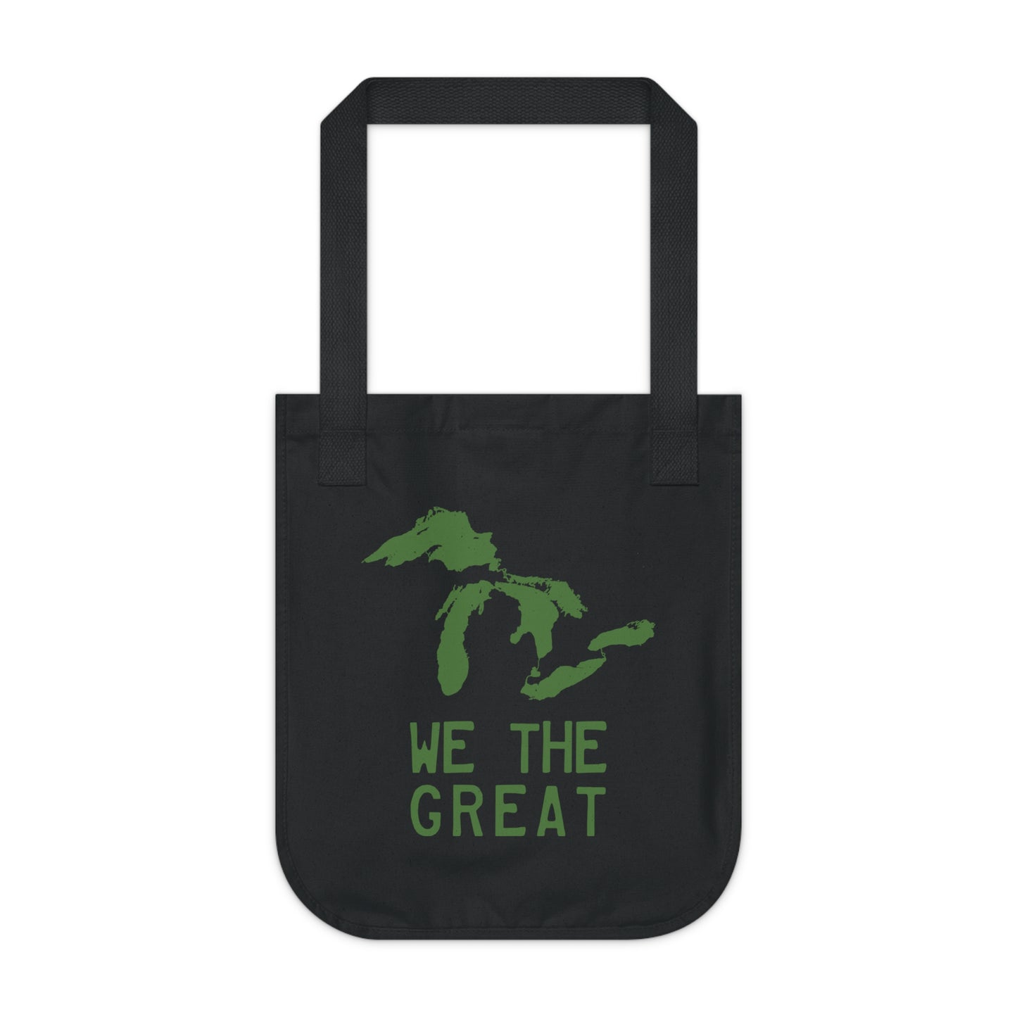 Great Lakes 'We The Great' Heavy Tote | Pine Green