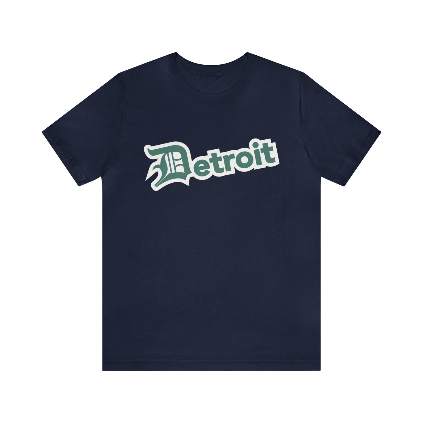 'Detroit' T-Shirt (Copper Green w/ Old English 'D') | Unisex Standard