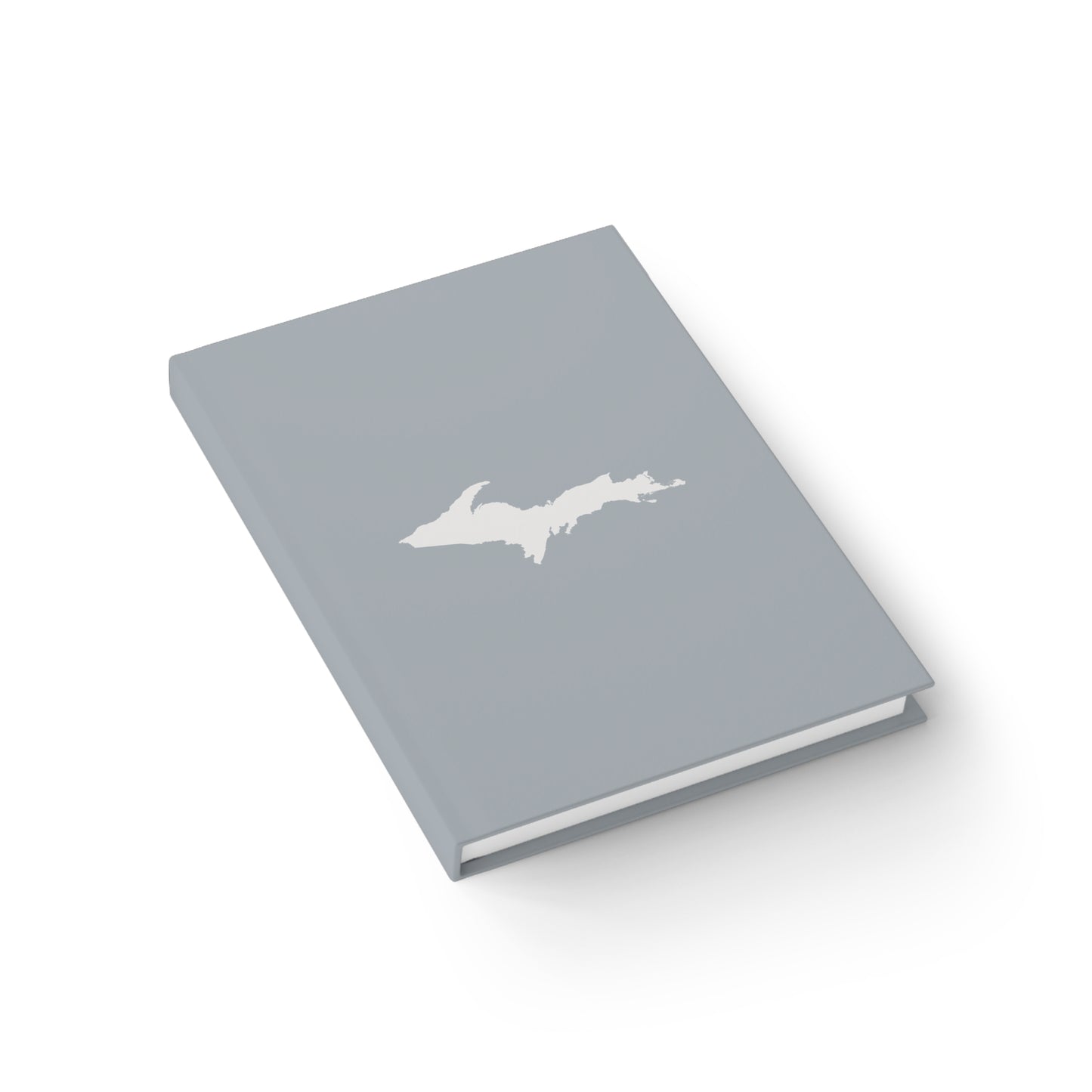 Michigan Upper Peninsula Blank Sketchbook (w/ UP Outline) | Silver