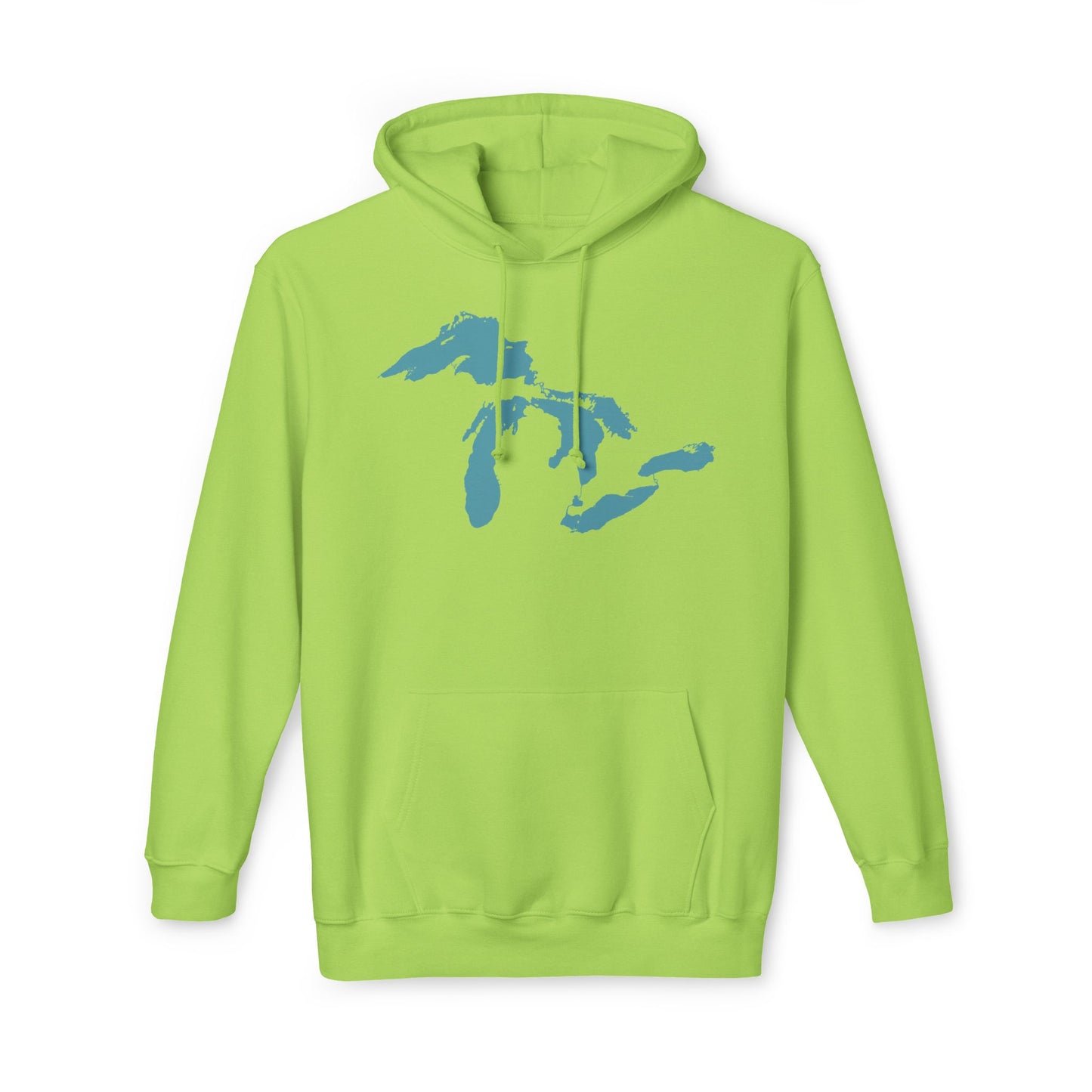 Great Lakes Ultrapremium Hoodie | Made in USA - Huron Blue