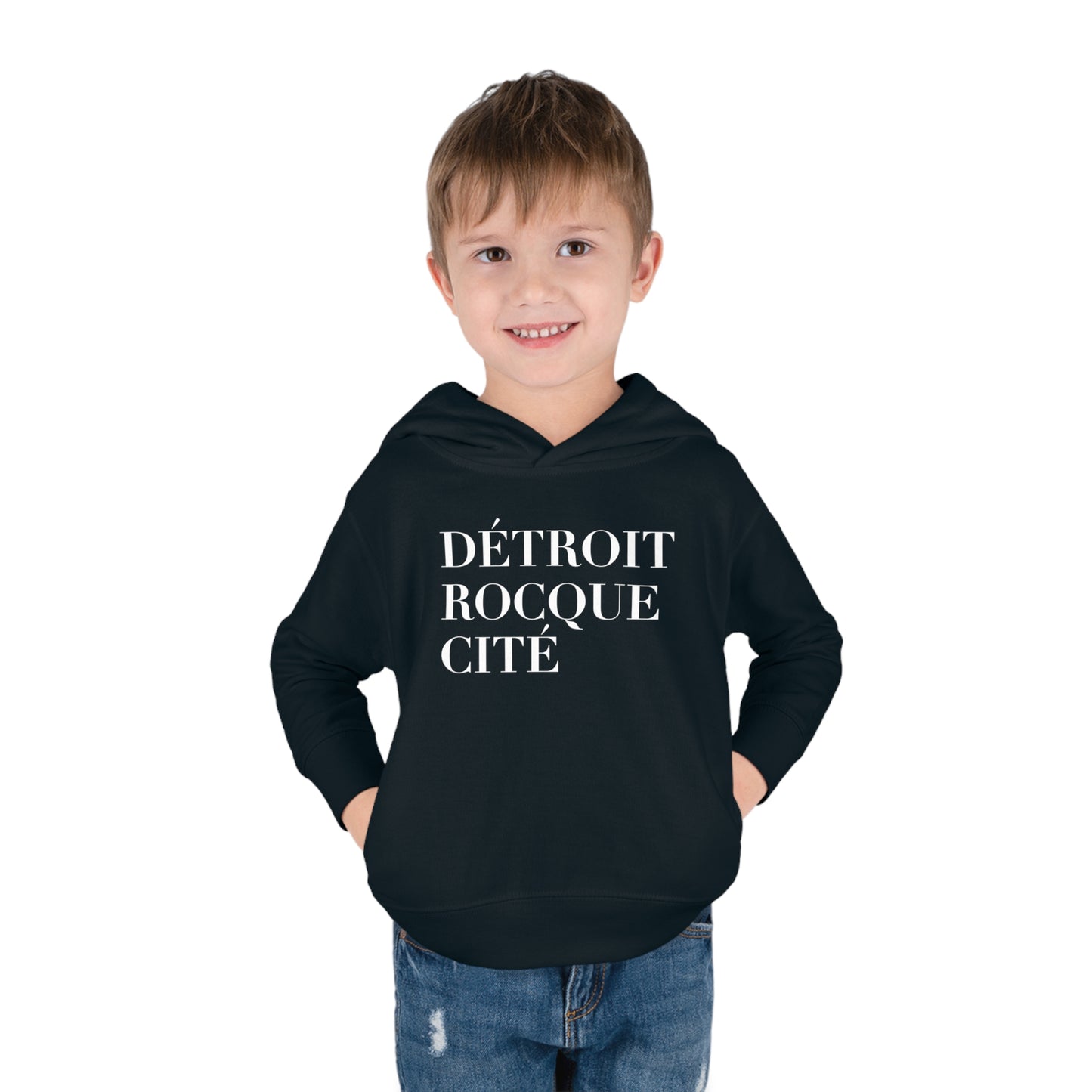 'Détroit Rocquie Cité' Hoodie | Unisex Toddler