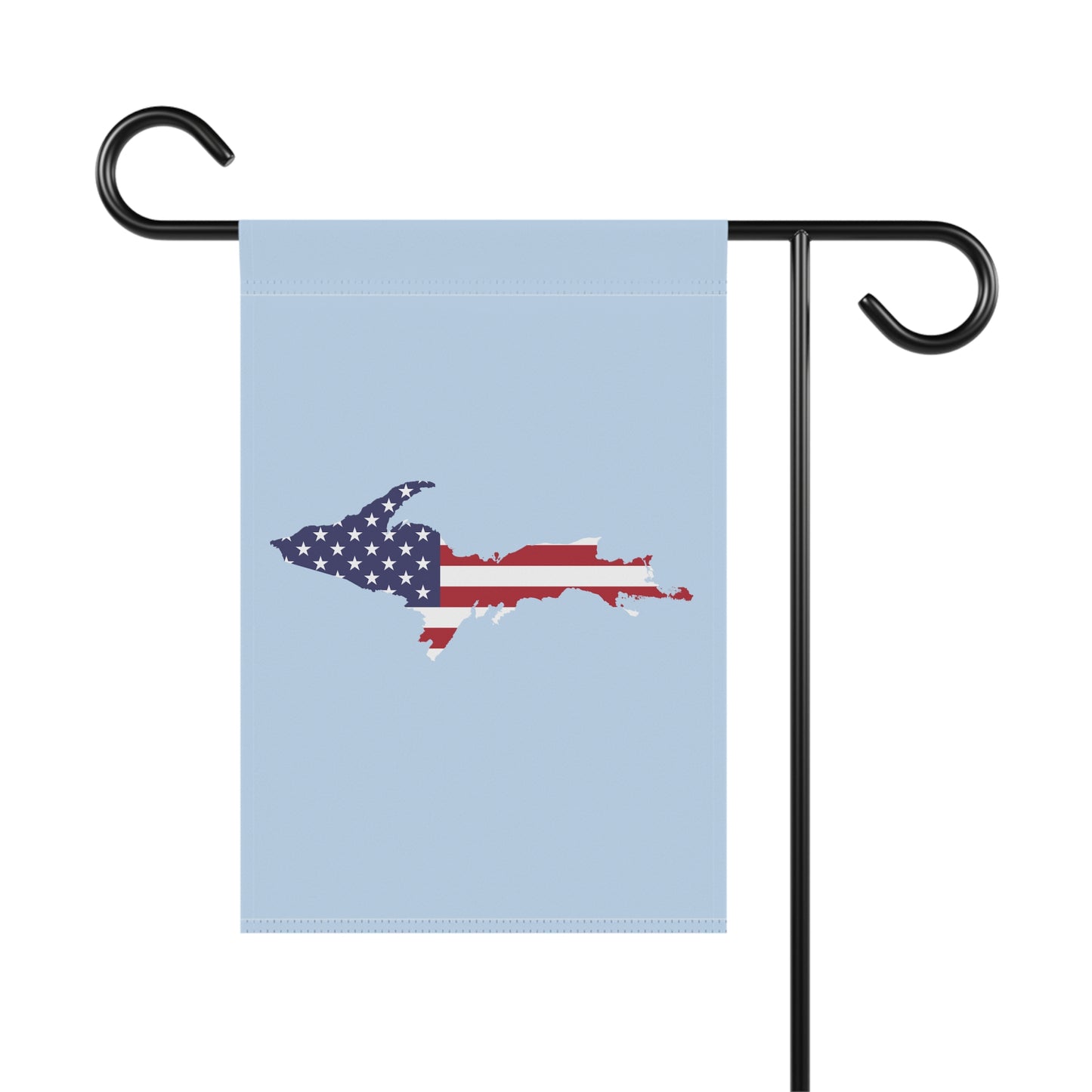 Michigan Upper Peninsula Home & Garden Flag (w/ UP USA Flag) | Light Blue