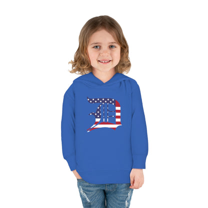 Detroit 'Old English D' Hoodie (Patriotic Edition) | Unisex Toddler