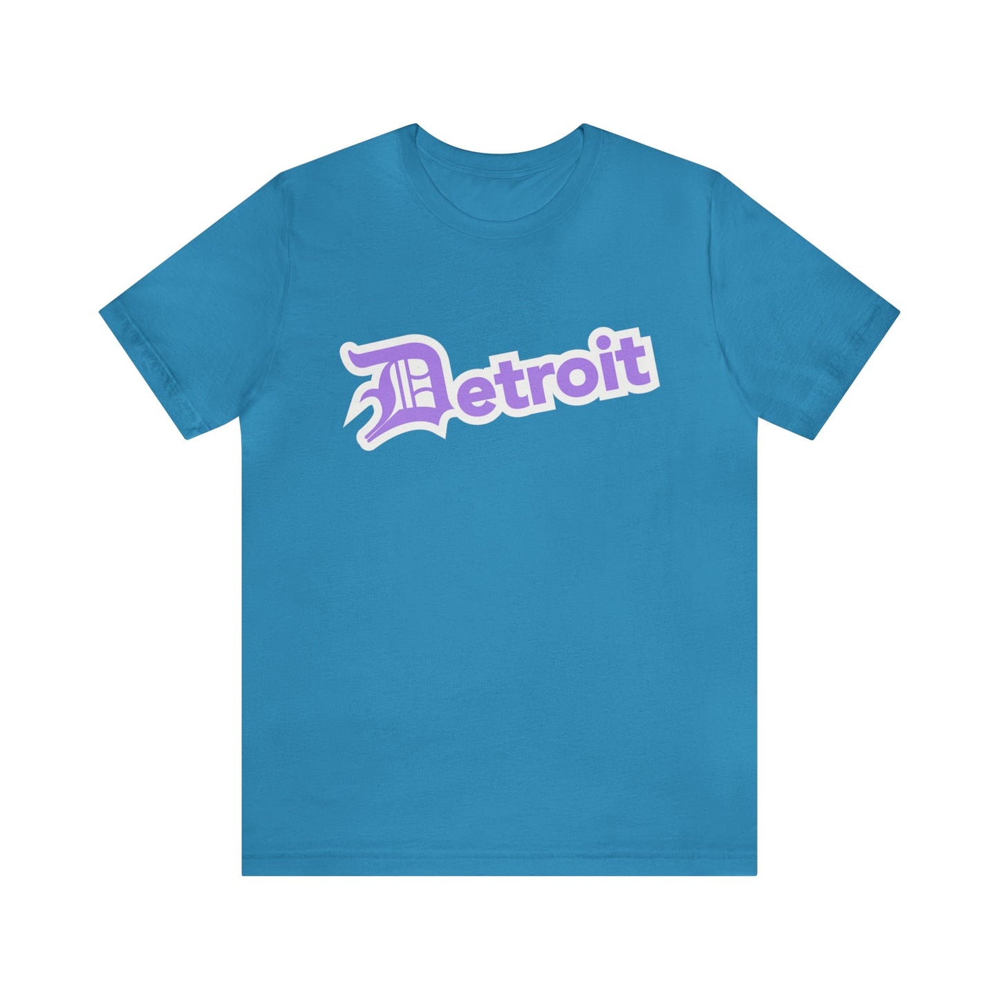 Detroit' T-Shirt (Lavender w/ Old English 'D') | Unisex Standard