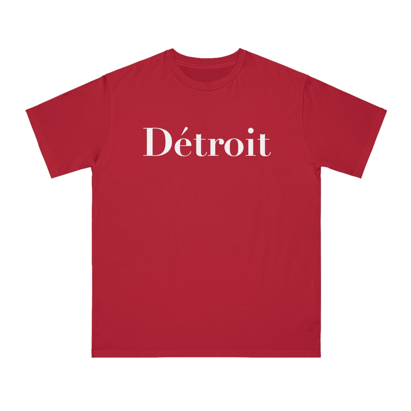 'Détroit' T-Shirt (Didot Font) | Unisex Organic