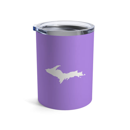 Michigan Upper Peninsula Tumbler (w/ UP Outline) | Lavender - 10oz