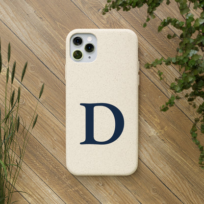 Detroit 'Old French D' Phone Cases (Navy) | Android & iPhone