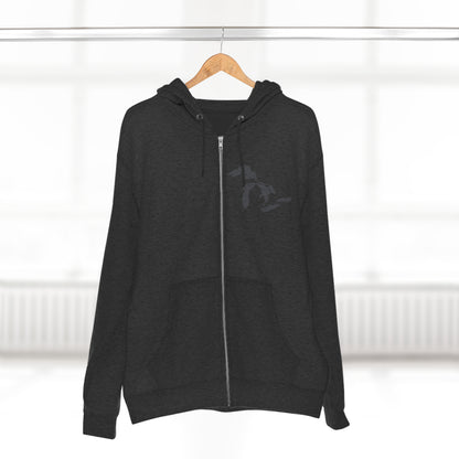 Great Lakes Hoodie (Iron Ore Grey, Mini) | Unisex Full Zip