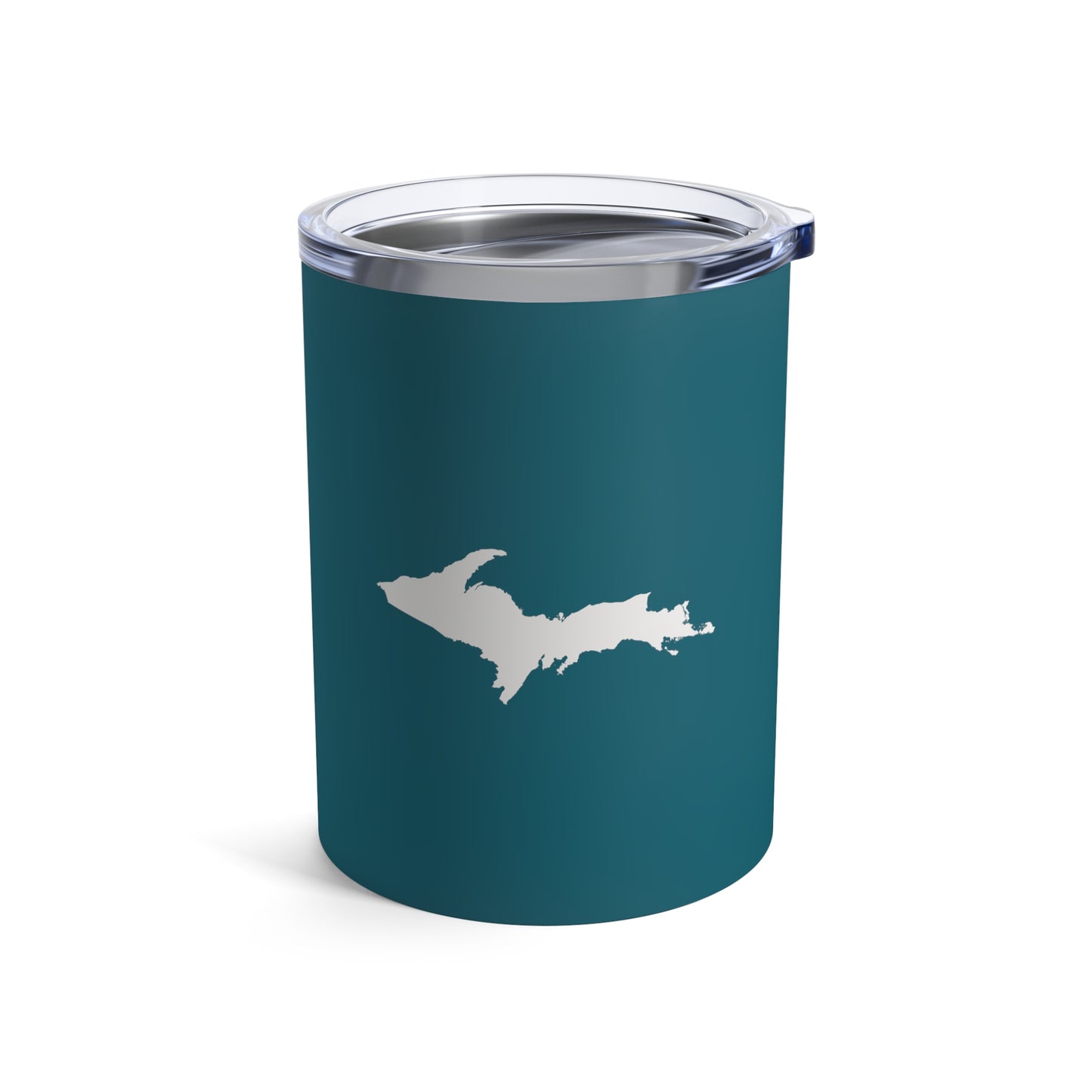 Michigan Upper Peninsula Tumbler (w/ UP Outline) | Auburn Hills Teal - 10oz