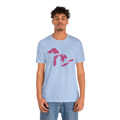 Great Lakes T-Shirt | Unisex Standard - Apple Blossom Pink