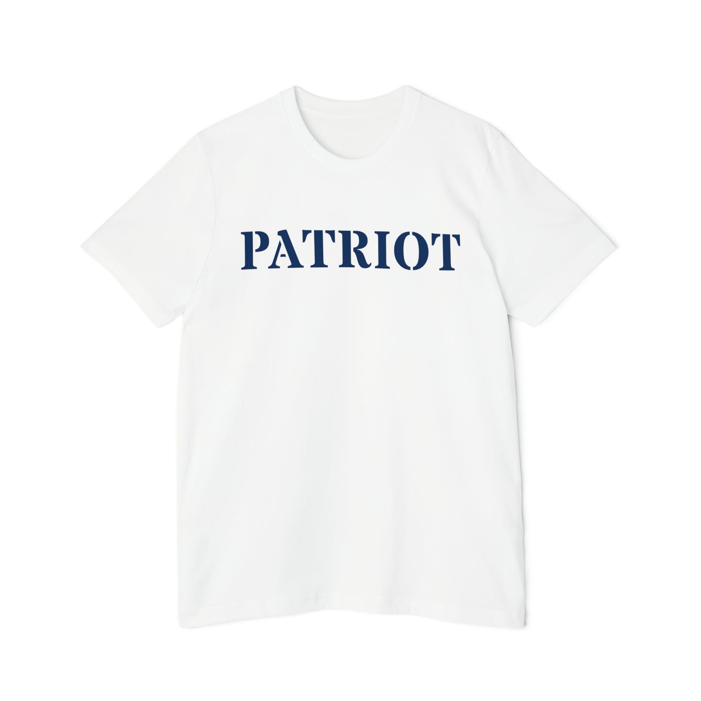 'Patriot' T-Shirt (Army Stencil Font) | Made in USA