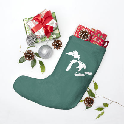 Great Lakes Christmas Stocking | Copper Green