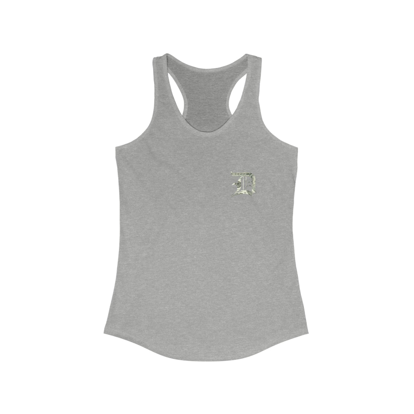 Detroit 'Old English D' Tank Top (Mini Benjamins 'D') | Women's Racerback