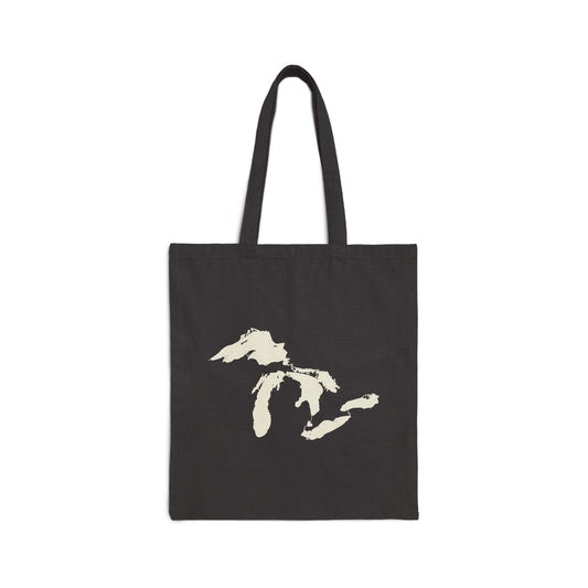 Great Lakes Light Tote Bag (Ivory White)