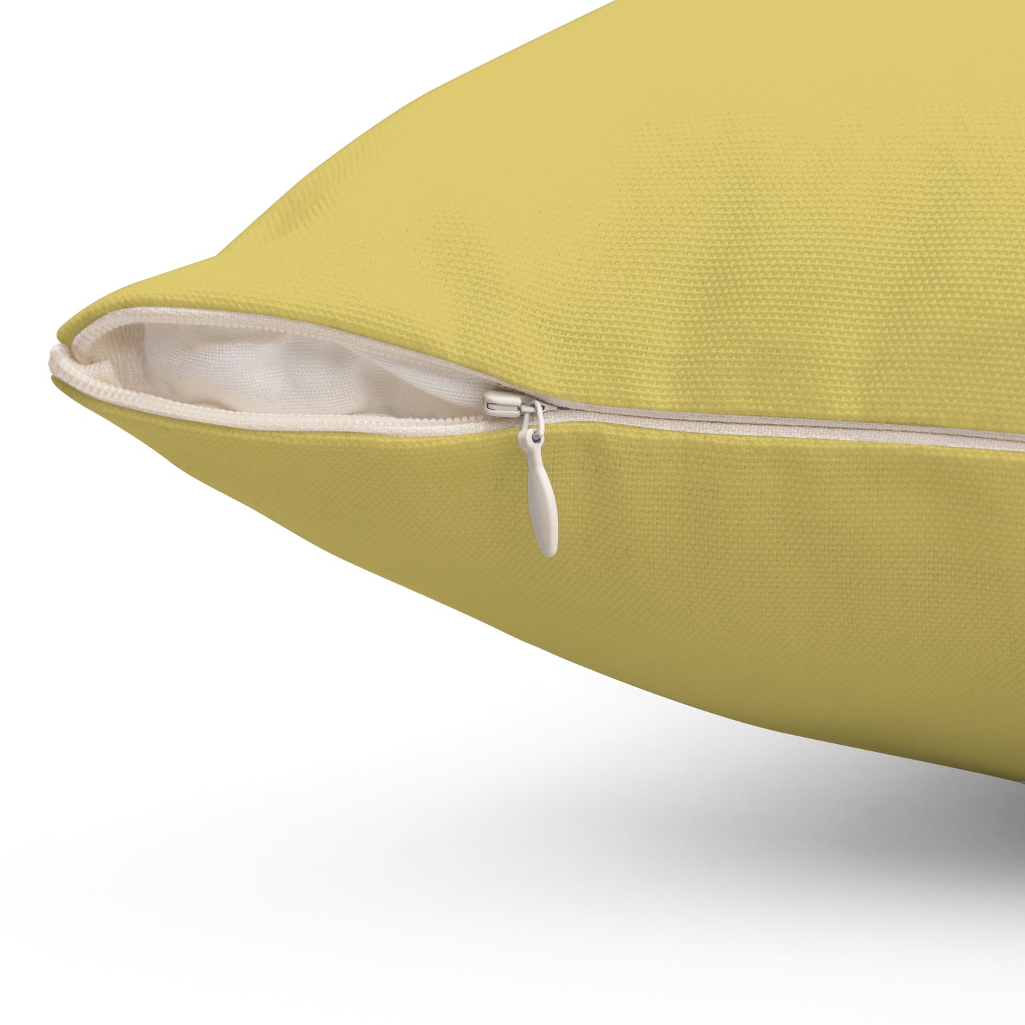 Michigan Upper Peninsula Accent Pillow (w/ UP Outline) | Plum Yellow