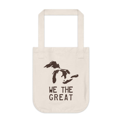 Great Lakes 'We The Great' Heavy Tote | Hickory Brown