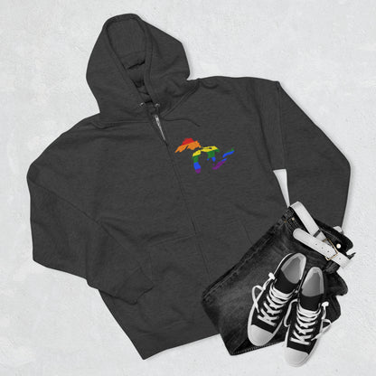 Great Lakes Hoodie (Rainbow Pride Edition) | Unisex Full Zip