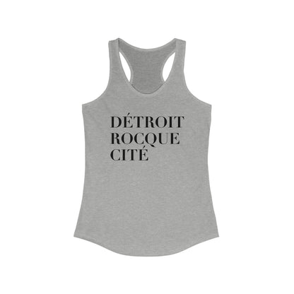 'Détroit Rocque Cité' Tank Top | Women's Racerback