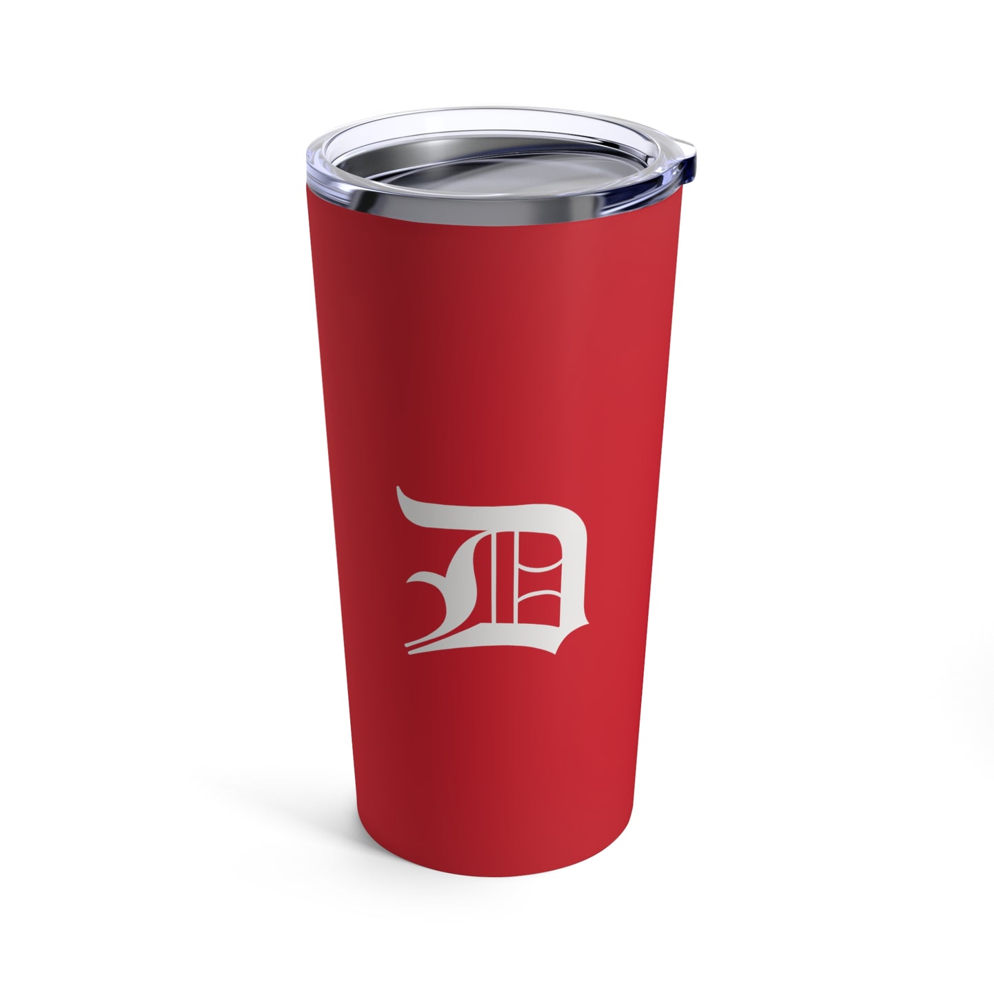 Detroit 'Old English D' Tumbler | Aliform Red - 20oz