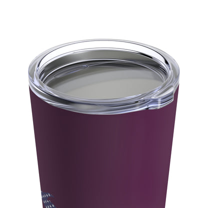 Michigan Upper Peninsula Tumbler (w/ UP USA Flag) | Tyrian Purple - 20oz