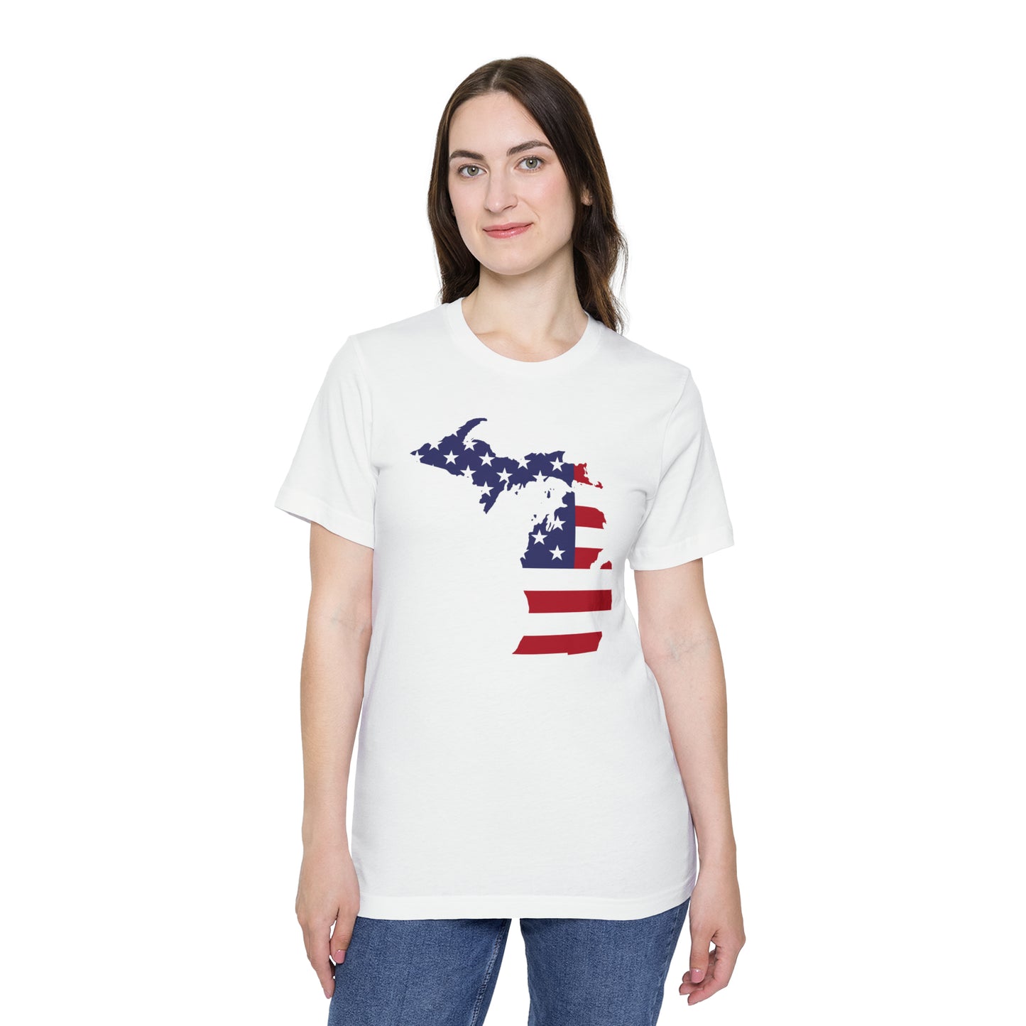 Michigan USA Flag T-Shirt | Made in USA