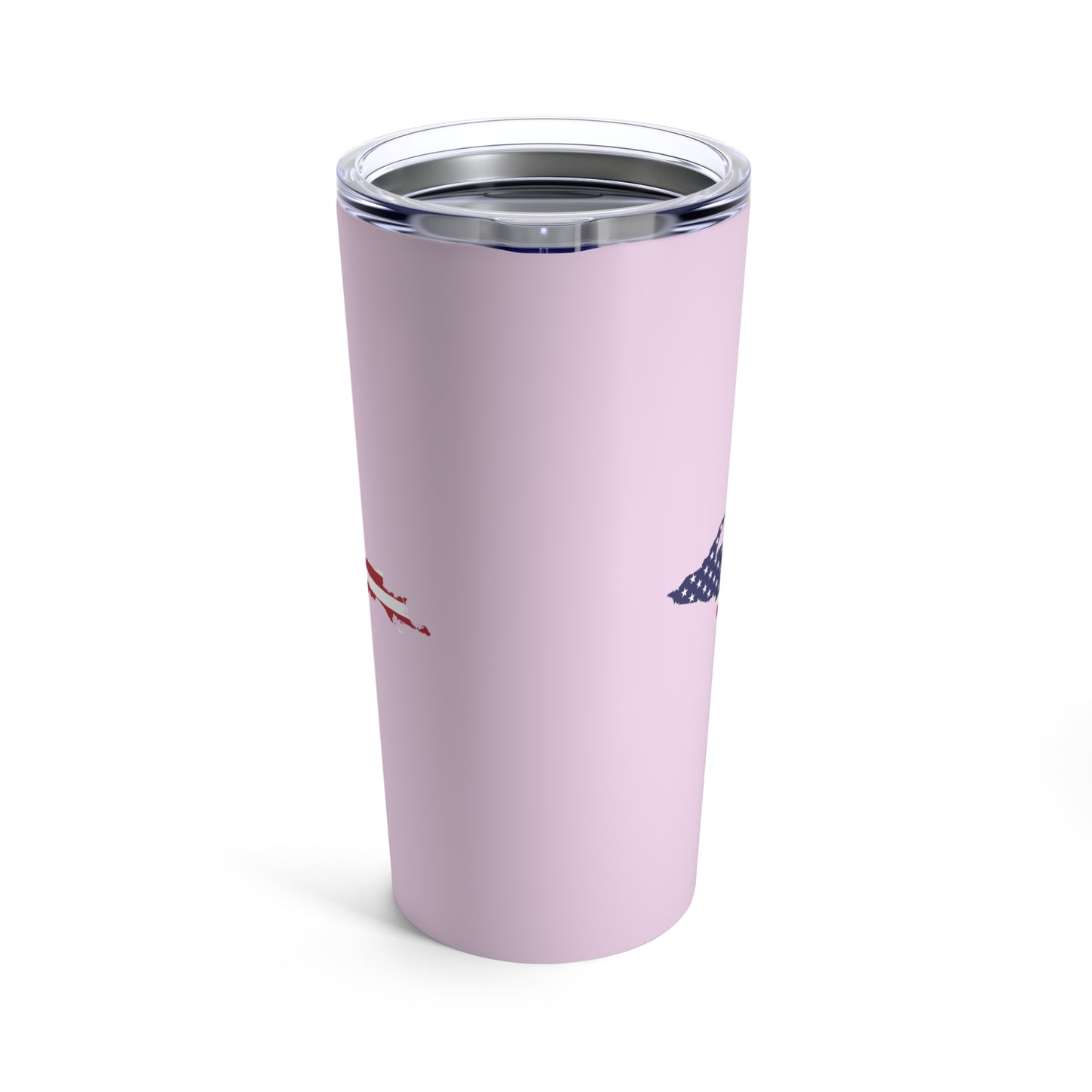 Michigan Upper Peninsula Tumbler (w/ UP USA Flag) | Pale Lavender - 20oz