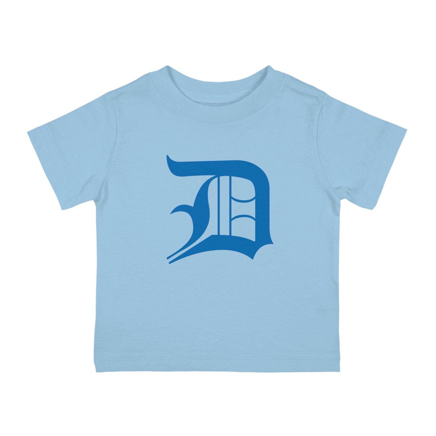 Detroit 'Old English D' Infant T-Shirt (Azure) | Short Sleeve